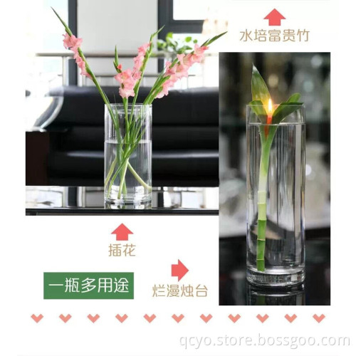 Acrylic crystal vase tall vase for wedding
